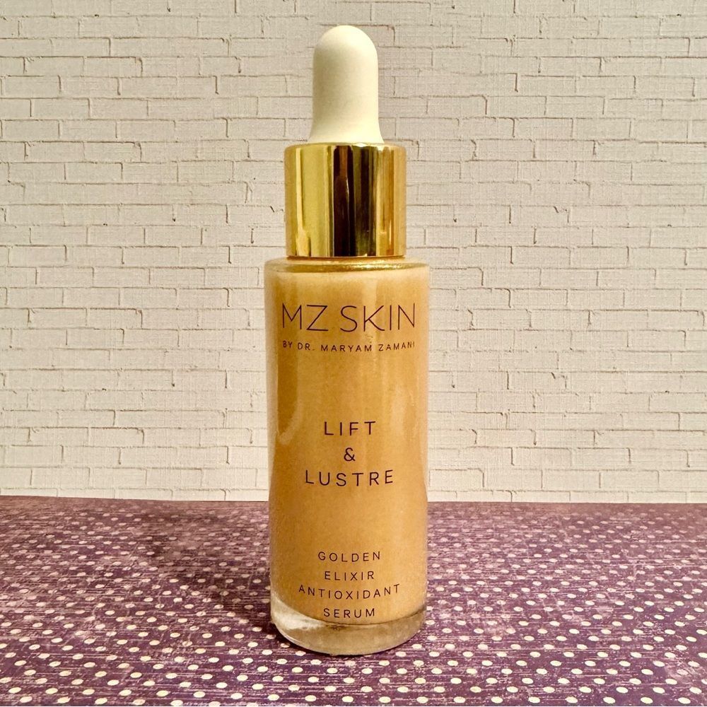 MZ SKIN LIFT & LUSTRE ANTIOXIDANT GLOW SERUM BEST MOST FAVORITE WRINKLE UNEVEN